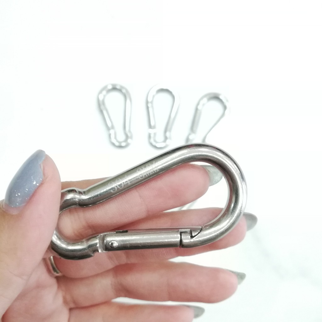 Móc An Toàn Chữ D sắt xi