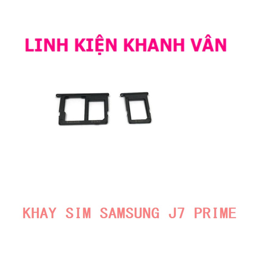 KHAY SIM SAMSUNG J7 PRIME  MÀU ĐEN