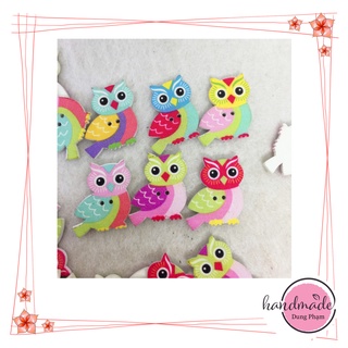 Cúc áo - Cúc nhựa trang trí Handmade - Set 4 chiếc