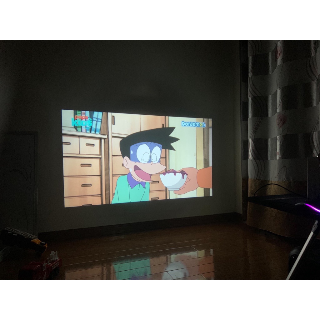 Máy chiếu mini KAW K550 Độ Phân Giải 1080P 120Inch Kết Nối Đa Thiết Bị