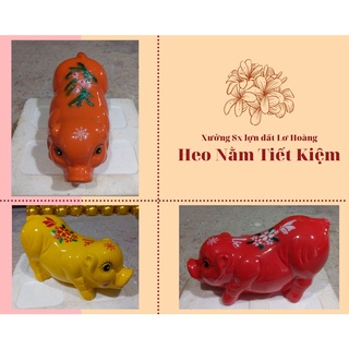 Heo đất tiết kiệm tiền, heo nằm tiết kiệm