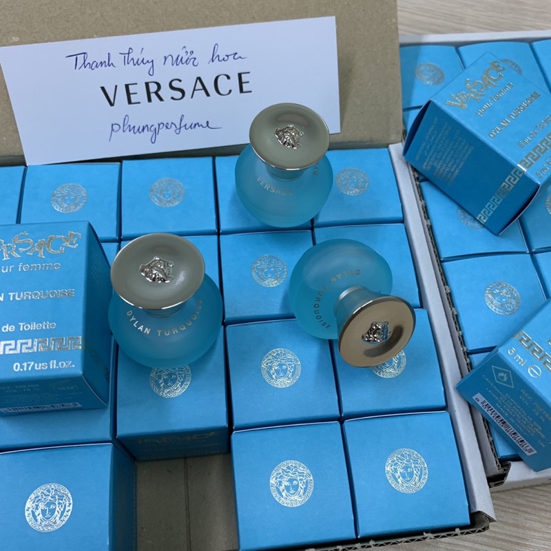 Nước hoa Mini Versace Dylan Turquoise pour femme EDT 5ml