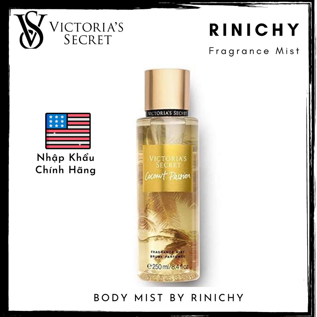 Xịt Thơm Body Mist Victoria's Secret Coconut Passion