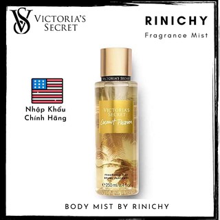 [Hương sữa dừa vani tươi trẻ] Xịt Thơm Body Mist Victoria's Secret Coconut Passion