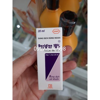 Dung dịch sát khuẩn Povidine 10% [20ml]