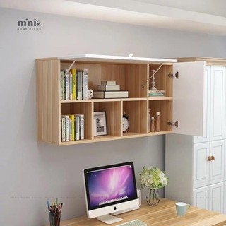 Kệ Sách Treo Tường Minis tối giản, hiện đại, đã lắp đặt sẵn, bảo hành 12 tháng