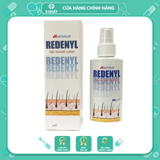 Lotion ngăn rụng tóc và hỗ trợ mọc tóc REDENYL - Xuất xứ Châu Âu (80ml)