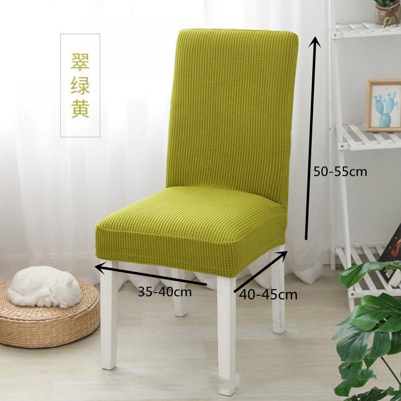 Vỏ Bọc Ghế Ngồi Bàn Ăn / Khách Sạn Chất Liệu Dày Dặn Co Giãn Tiện Dụng