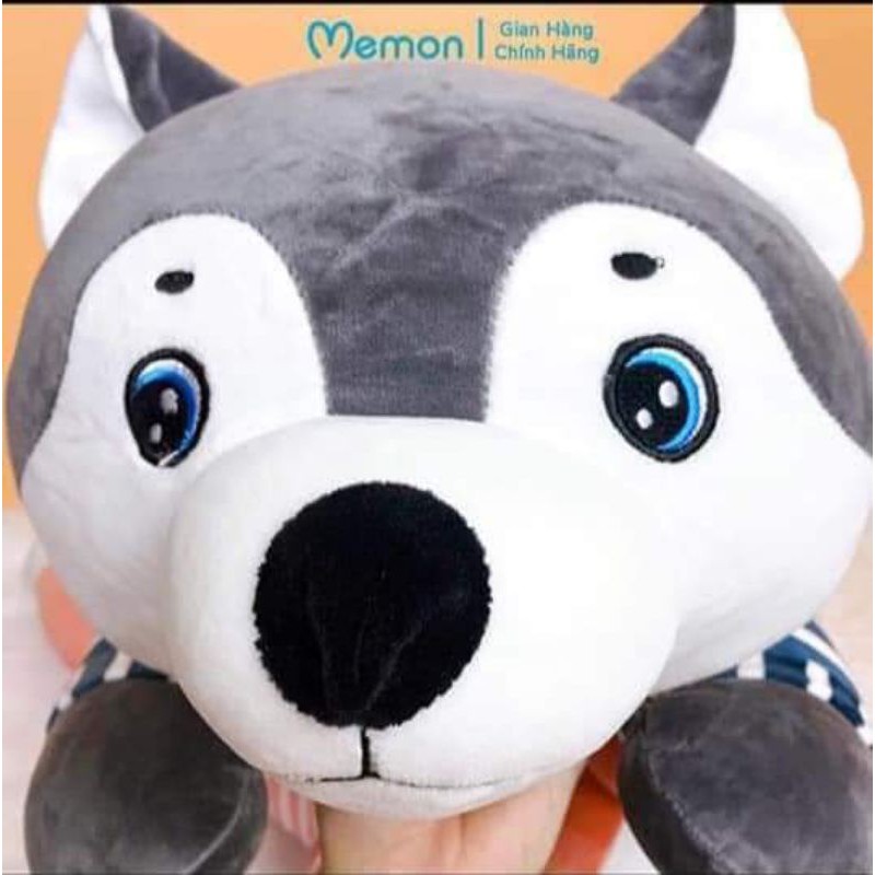 GỐI MỀN CHÓ HUSKY  3 trong1,