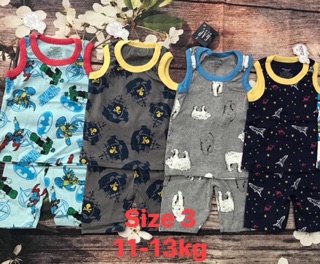 Bộ Sát Nách Bé Trai ( sale 100k 3 bộ )