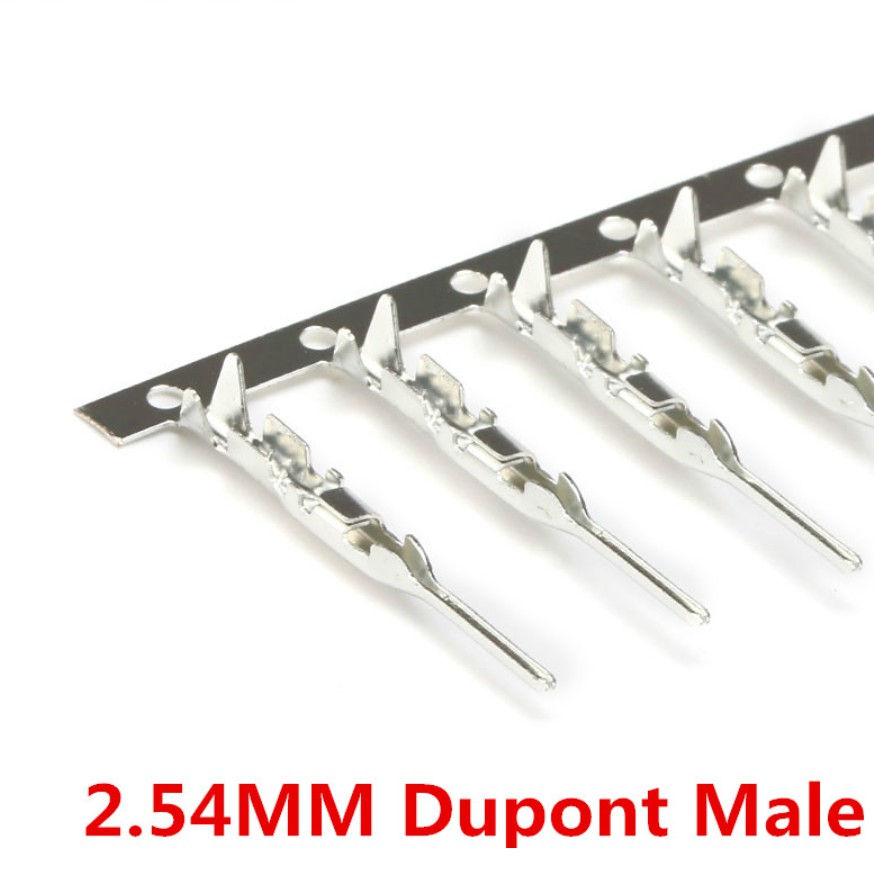 Set 100 Đầu Nối Dây Điện Dupont 2.54mm