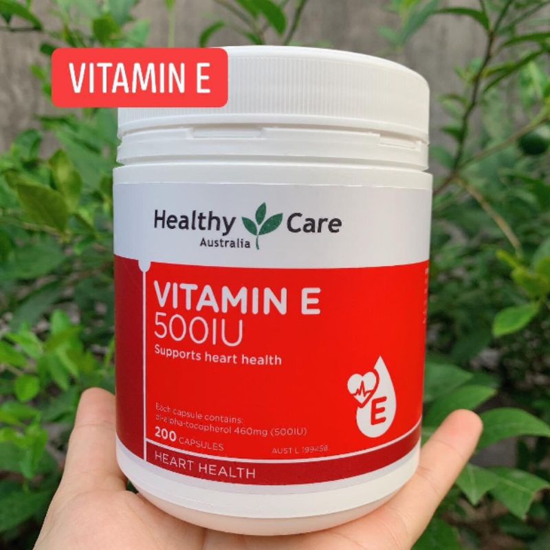 Vitamin E Healthy care 500IU lọ 200v