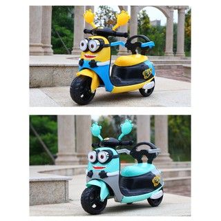 Xe máy điện cho bé hình Minion
