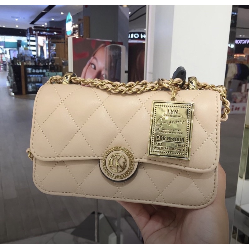 Túi lyn rena khoá tròn kẹp nách đeo chéo