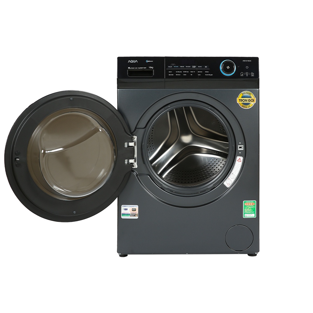 Máy giặt Aqua Inverter 10 kg AQD- D1002G BK