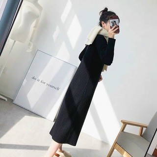 Váy len cổ lọ dành cho nữ (l1)