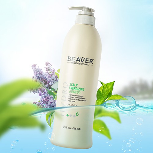 Dầu gội chống rụng và kích thích mọc tóc Beaver Scalp Energizing Shampoo +++6 768ml