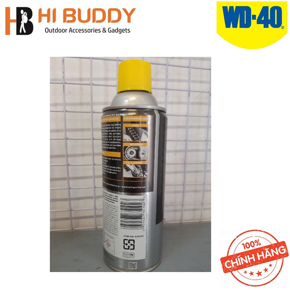 Chai xịt Dầu sên và xích WD-40 Chain Lube 360ml