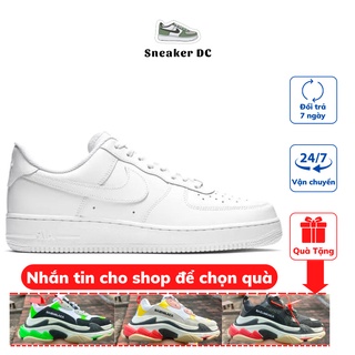 Giày air force 1, af1 trắng chuan 11, sneaker nam nữ full box bill