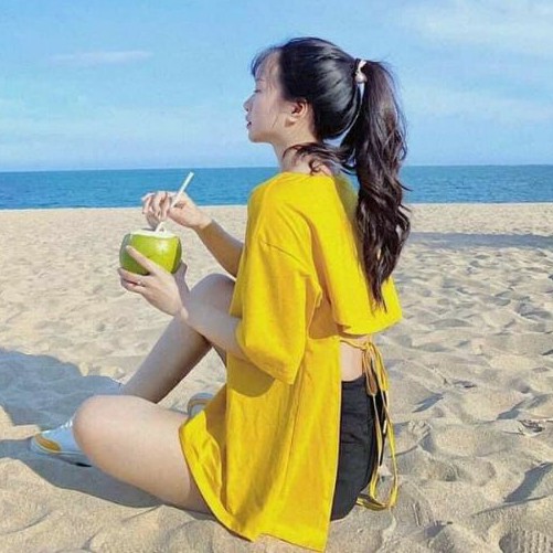 Áo thun kiểu 3/4 chất vải cotton