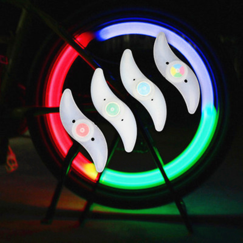 Đèn LED 3 chế độ chống thấm nước gắn bánh xe đạp tiện dụng