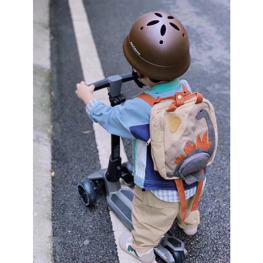 Balo cho bé ZR khủng long 3D siêu kute hàng hãng xuất dư cao cấp