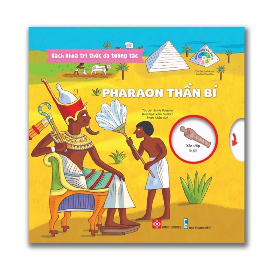 Sách tương tác - Bách khoa tri thức đa tương tác - Pharaon thần bí