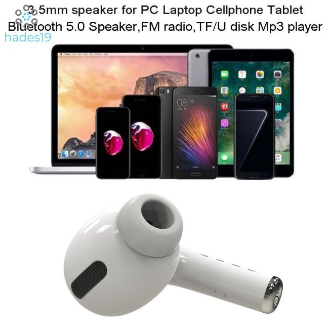 Giant Bluetooth Headphone Speaker Portable Supports To TF FM AUX Mic