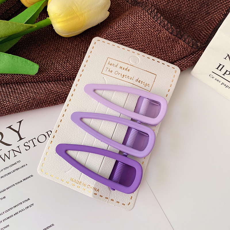 Set 3 Kẹp Tóc Dễ Thương Cho Bé Gái