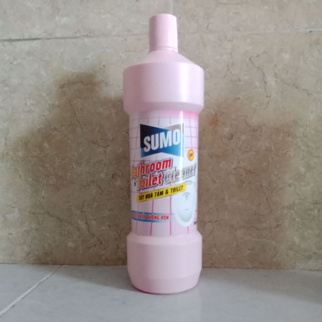 Nước Tẩy Bồn Cầu & Nhà Tắm Toilet Sumo 1 lít - Chuyên Tẩy Đường Ron Gạch và Rong Rêu