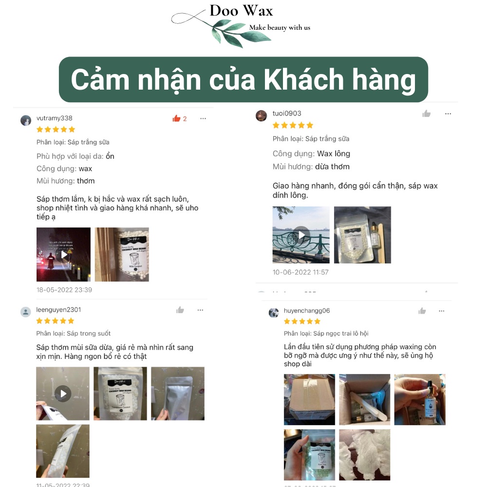 Sáp wax lông nóng cao cấp Coconut nhũ trong siêu bám lông - wax lông nách lông chân râu bikini