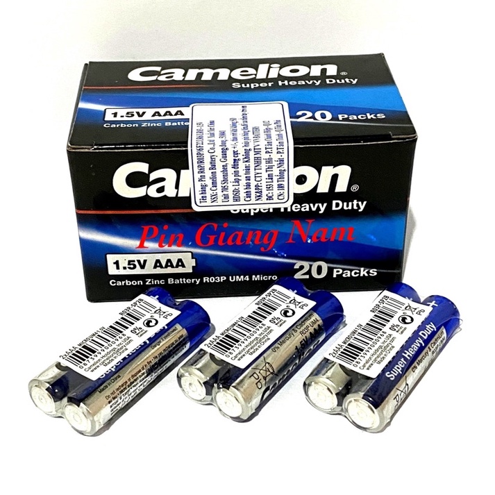 Pin AAA Camelion Super Heavy Duty