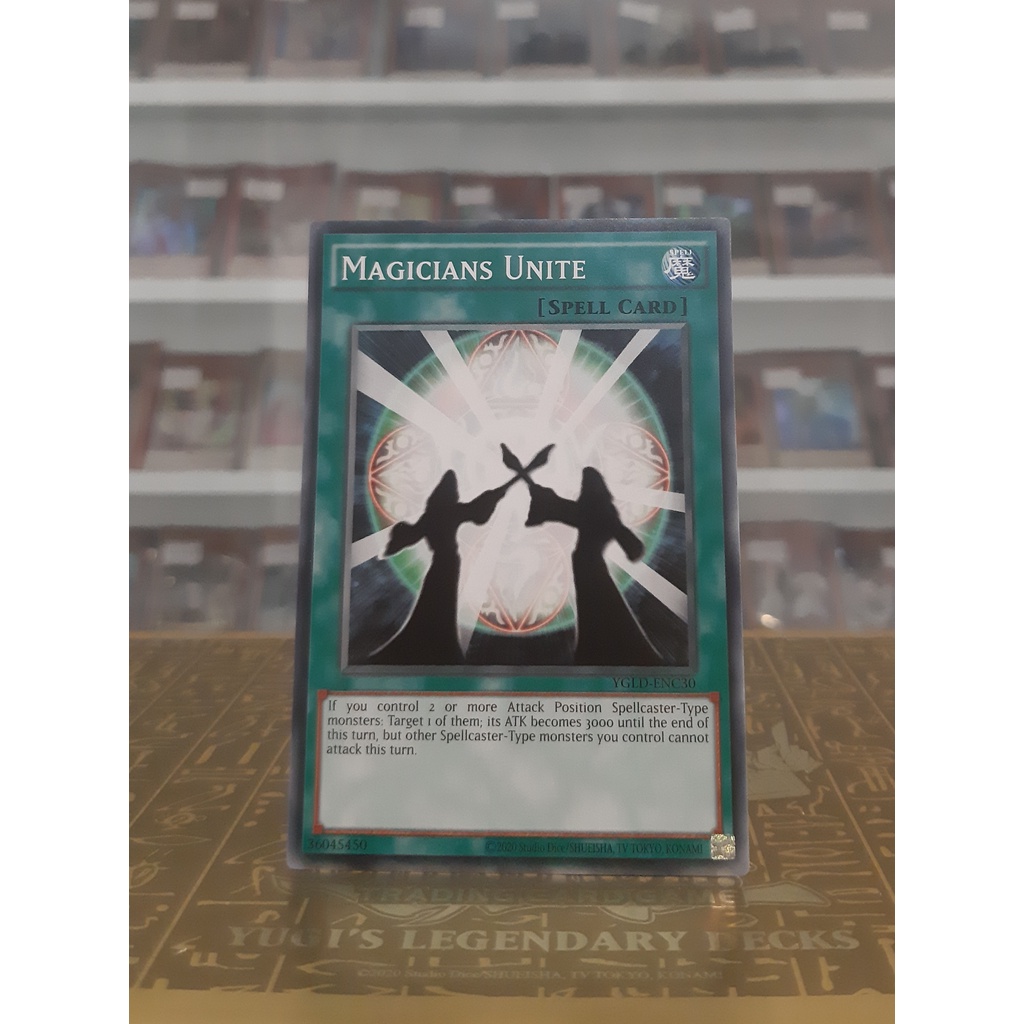 Thẻ Bài YugiOh! Mã YGLD-ENC30 - Magicians Unite - Common - Unlimited