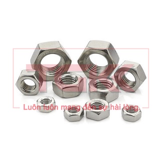 Đai ốc inox 201 (M3-M8) (Túi 10)
