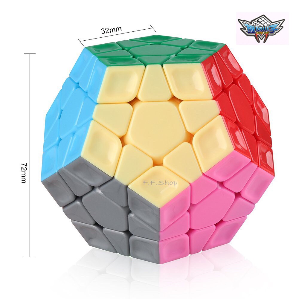 Cyclone Boys Khối xếp hình rubik đa diện Megaminx CyclonBoys 12 mặt 3x3 chất lượng cao