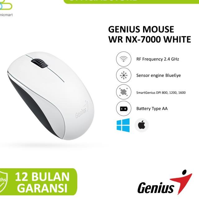 ❅➺ Chuột máy tính không dây Genius NX7 NX-7