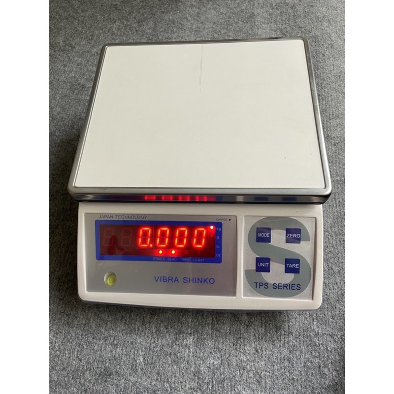Cân điện tử Vibra TPS 3kg/6kg/15kg/30kg