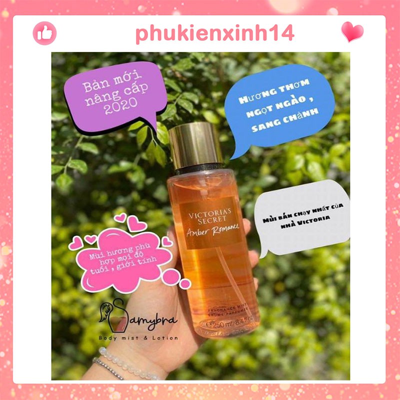 Xịt Thơm Body Mist Toàn Thân Hương Thơn Quyến Rũ  250ml