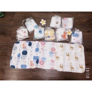 set 10 khăn sữa Aden