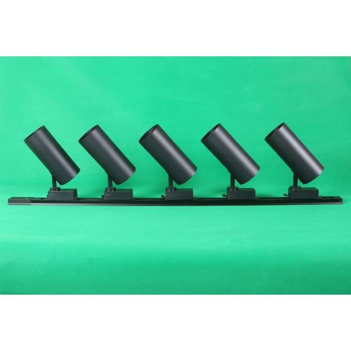 Bộ 10 đèn Led rọi ray ông bơ 30W trang trí shop tặng kèm thanh ray 2m