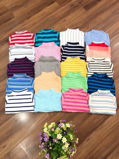 Bộ cotton len cổ 3 phân