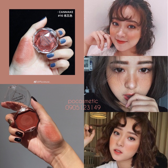 Kem má hồng Canmake Cream Cheek Nhật Bản - Phấn má hồng dạng kem CANMAKE CREAM CHEEK Nhật Bản | BigBuy360 - bigbuy360.vn