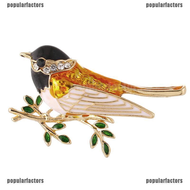 Trâm Cài Áo Hình Chú Chim Sang Trọng