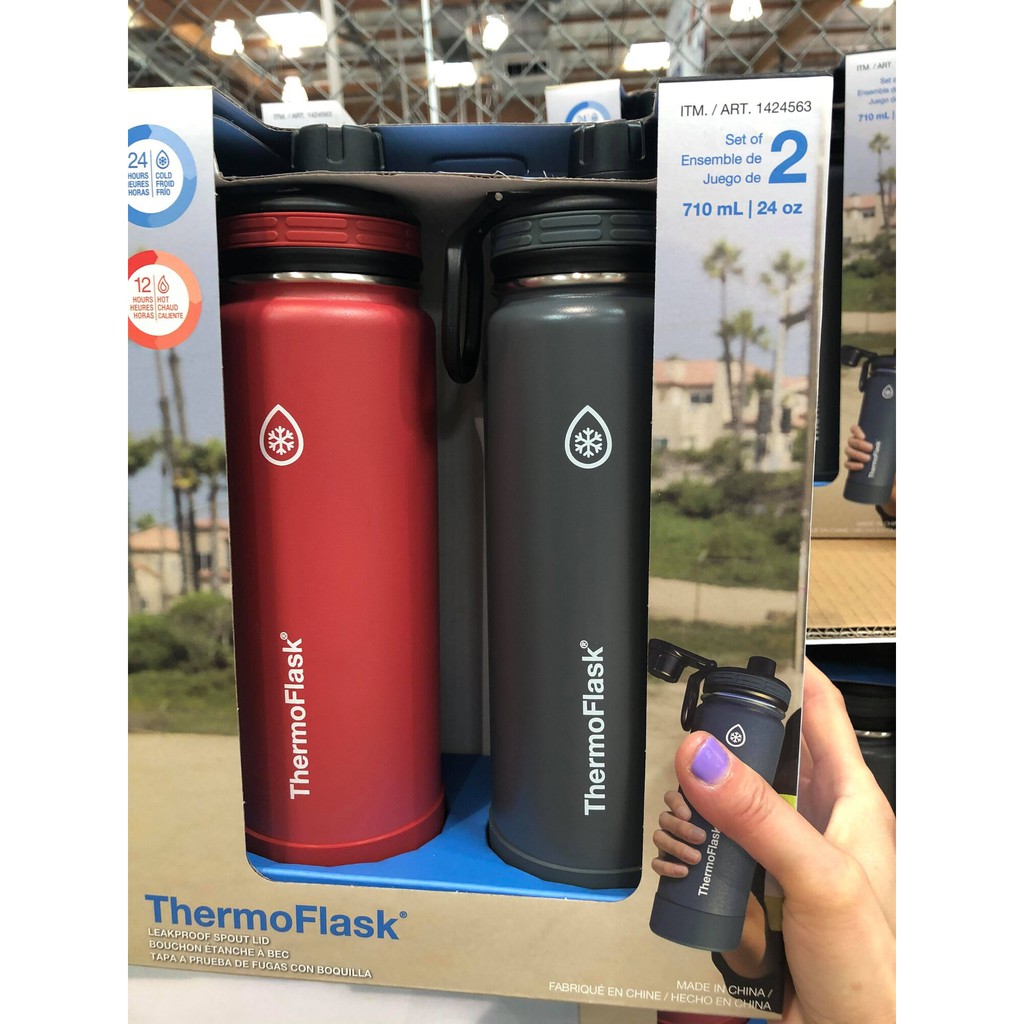 Bình giữ nhiệt ThermoFlask 710ml, hàng Mỹ