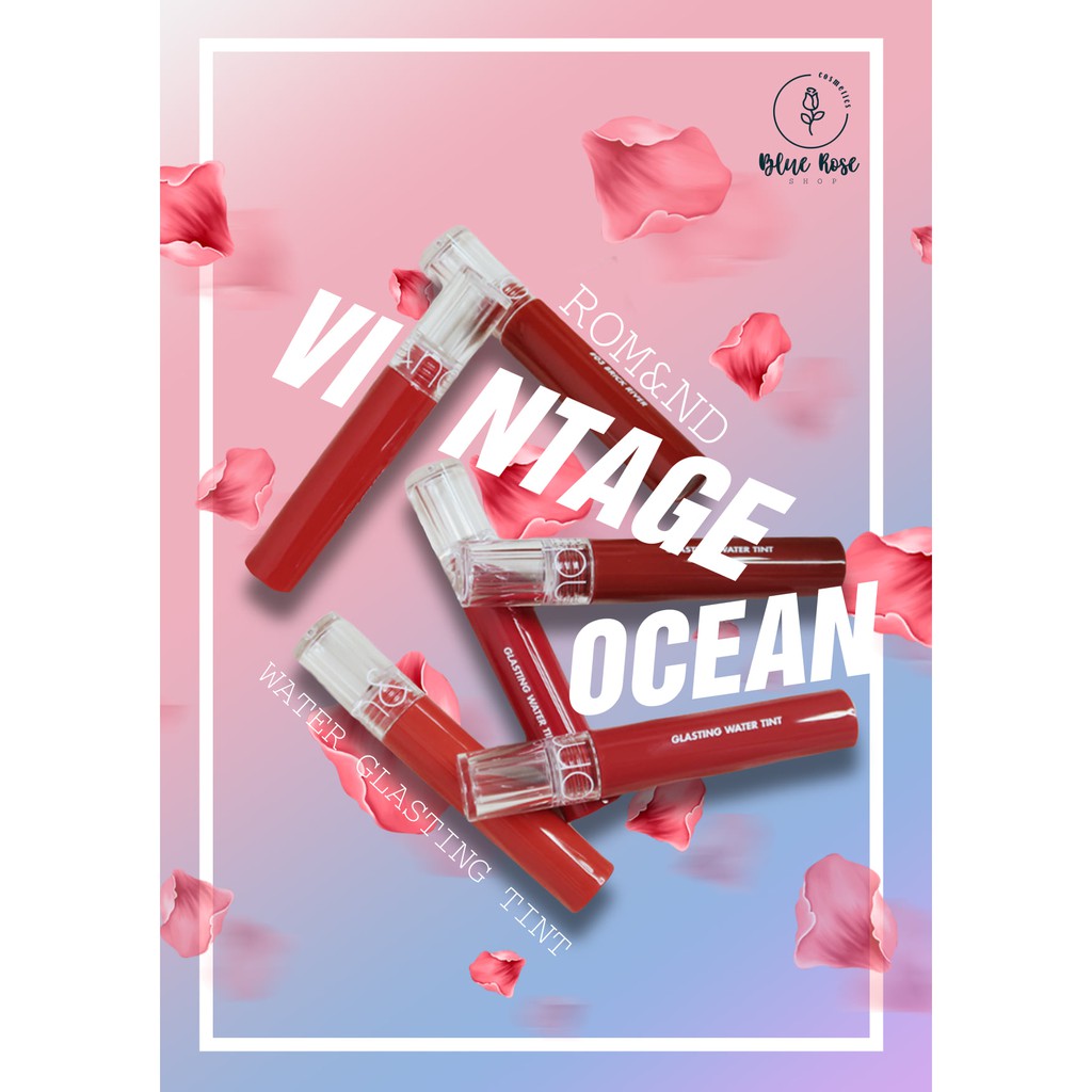 Son Romand Glasting Water Tint #04 Vintage Ocean - Màu đỏ gạch