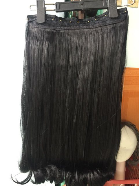 Tóc giả kẹp cúp ❤️ FREESHIP ❤️❤️ kẹp cúp đuôi 55cm