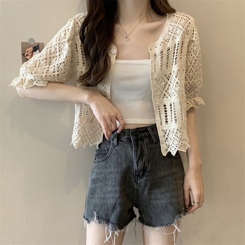 Áo Sơ Mi Ngắn Tay Thiết Kế Mới Thời Trang Mùa Hè Theo Phong Cách Phương Tây Cho Nữ