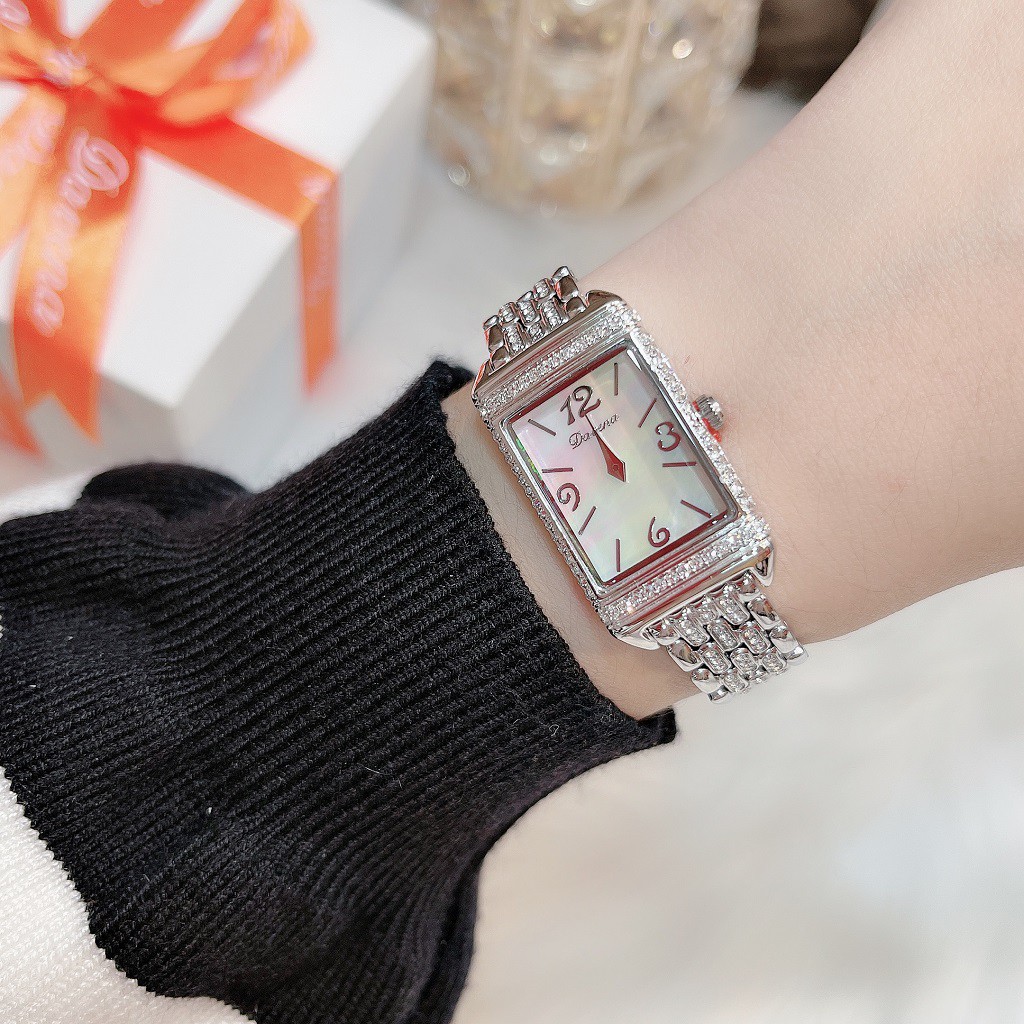 Đồng Hồ Nữ Davena 32000 Silver Chính Hãng 32mm