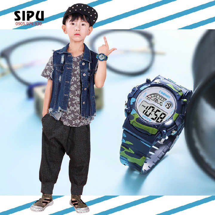 ĐỒNG HỒ TRẺ EM - ĐỒNG HỒ BÉ TRAI BÉ GÁI THỂ THAO 1015 | BigBuy360 - bigbuy360.vn