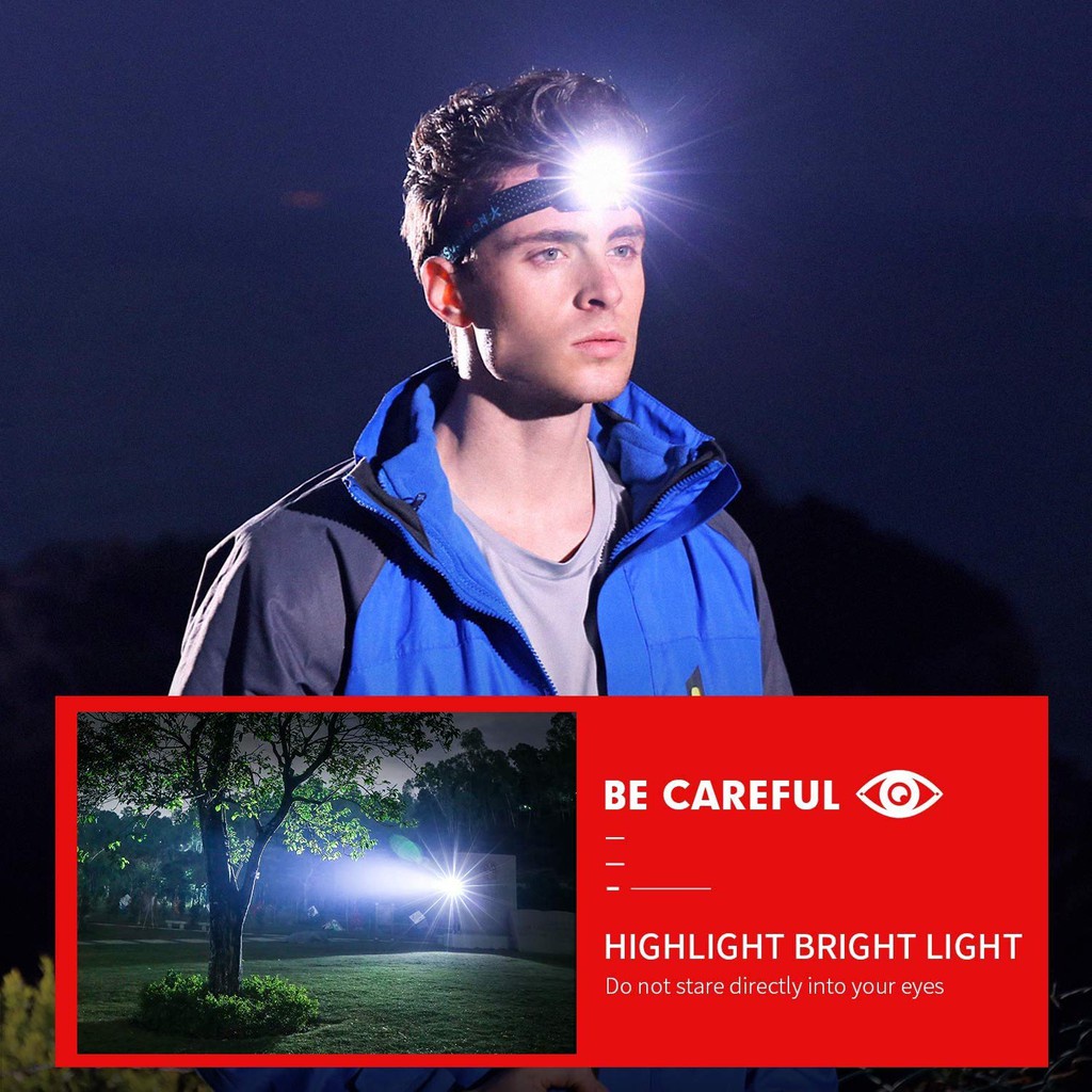 Đèn Pin Đội Đầu SUPERFIRE HL06 5 chế độ siêu sáng tiện dụng